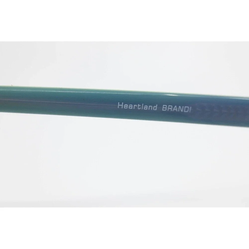 Heartland Brandi Eyeglasses Navy Blue Green Cat Eye Frames 52-16-135 38978